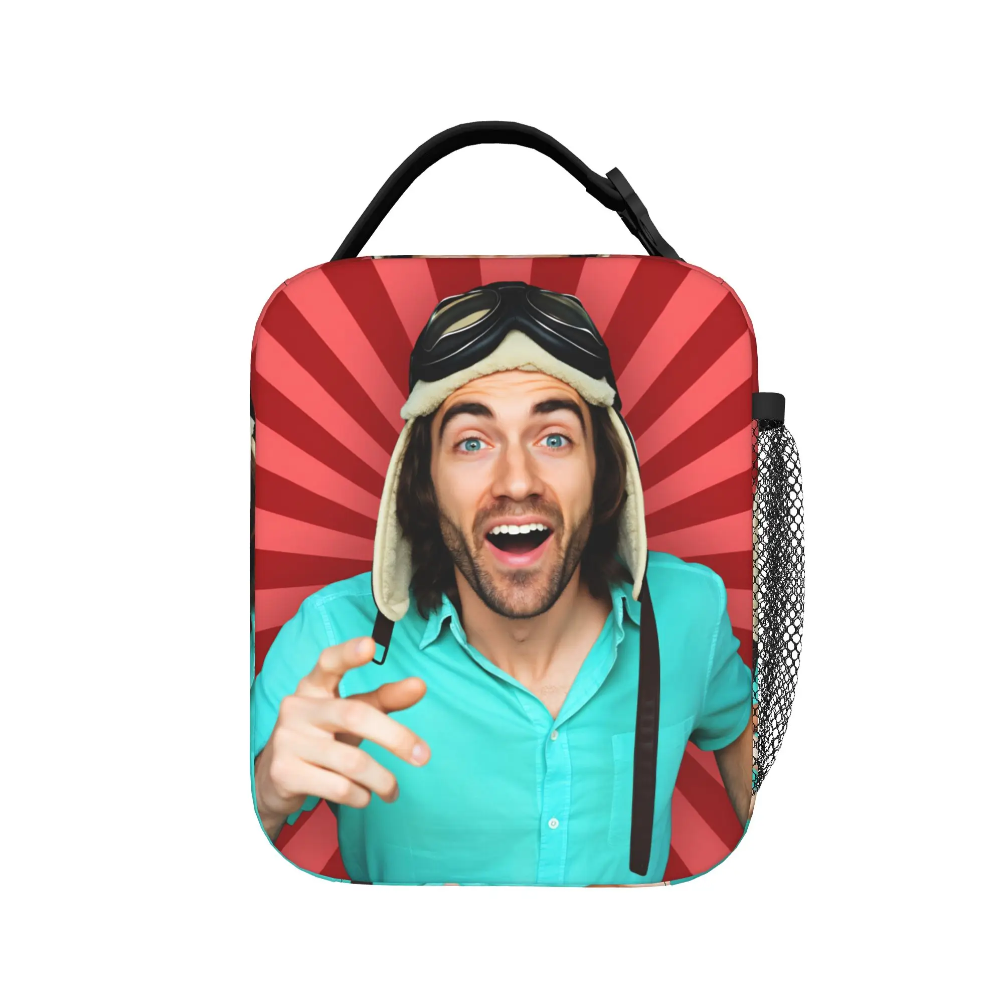 Danny Go Animated Programs Lunch Bag Office Lunch Box For Child  Cute Custom Tote Food Bags Waterproof Portable Cooler Bag