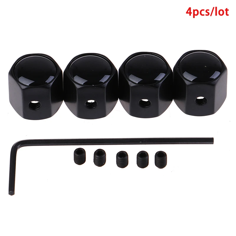 4Pcs/set Universal Car Wheel Tire Valve Cap Anti-theft Valve Cover