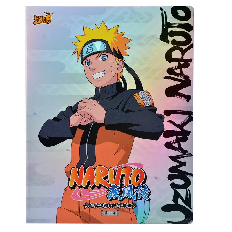 KAYOU Original Naruto Box Cards Uzumaki Sasuke Ninja Game Collection Rare Cards Box Flash Cards Toys