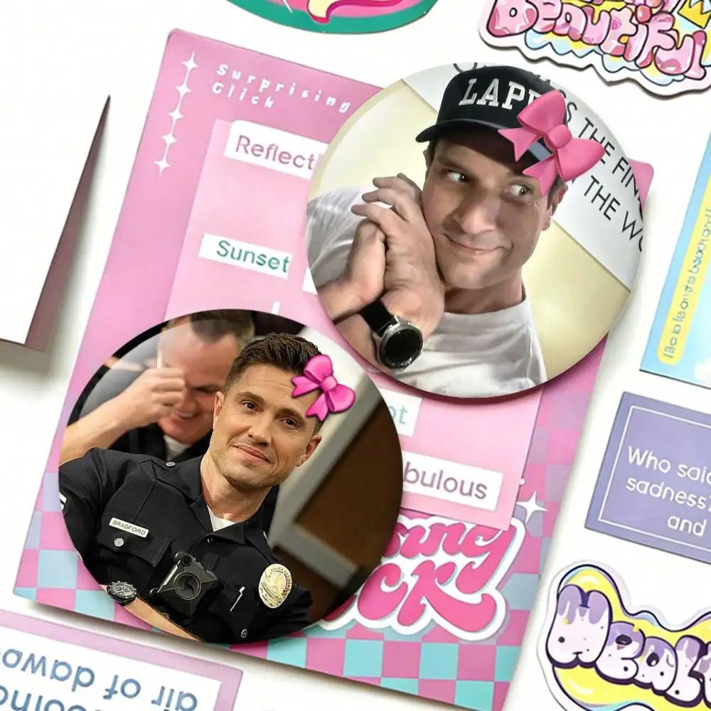 

T-Tim B-Bradford C-Coquette The R-Rookie Laser Badge Applicable For Backpack Clothes Hats Decor Creative Accessories