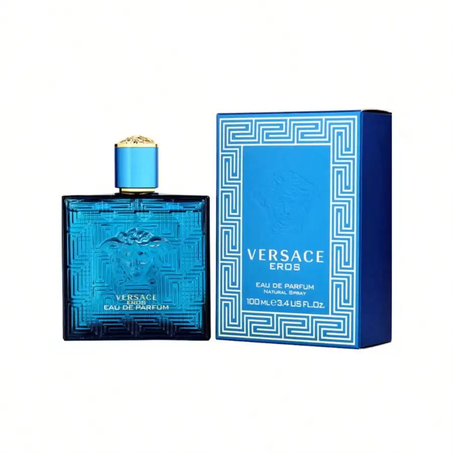 Versace Eros Masculino Eau De Parfum Spray 100ml Fukichi Original Autêntico Fragrância Duradoura Perfume Masculino