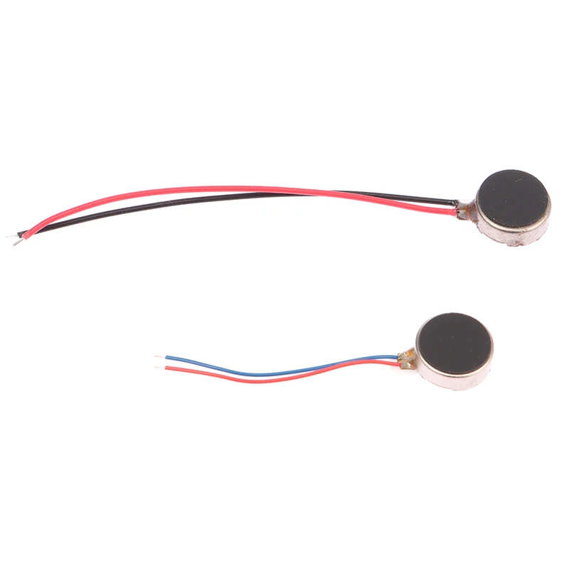 Motor de vibración Micro DC, 5 piezas, 1034, botón de vibración plano, para teléfono móvil, reloj, tableta, masajeador