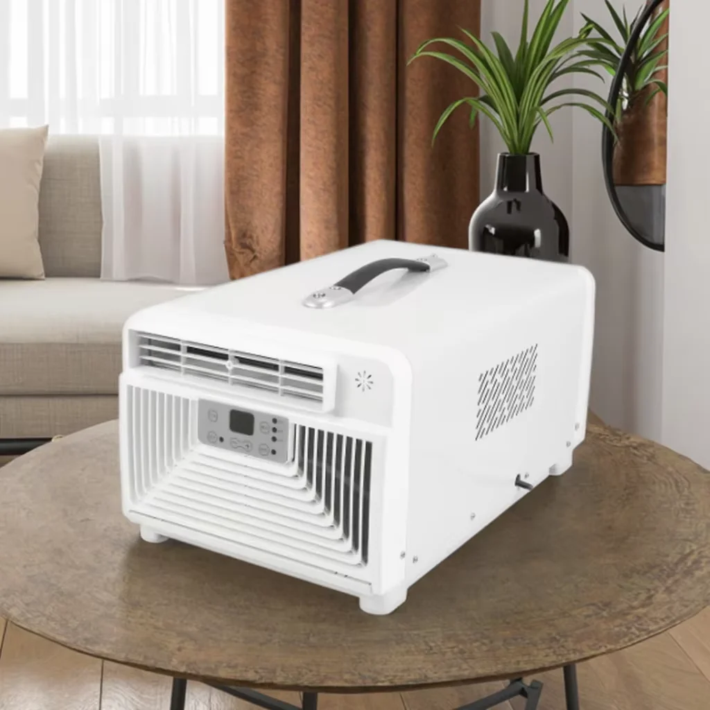 

Hot Sale Small Portable Handheld Outdoor Air Conditioning Mobile 2300Btu Mini Ac For Tent Camper
