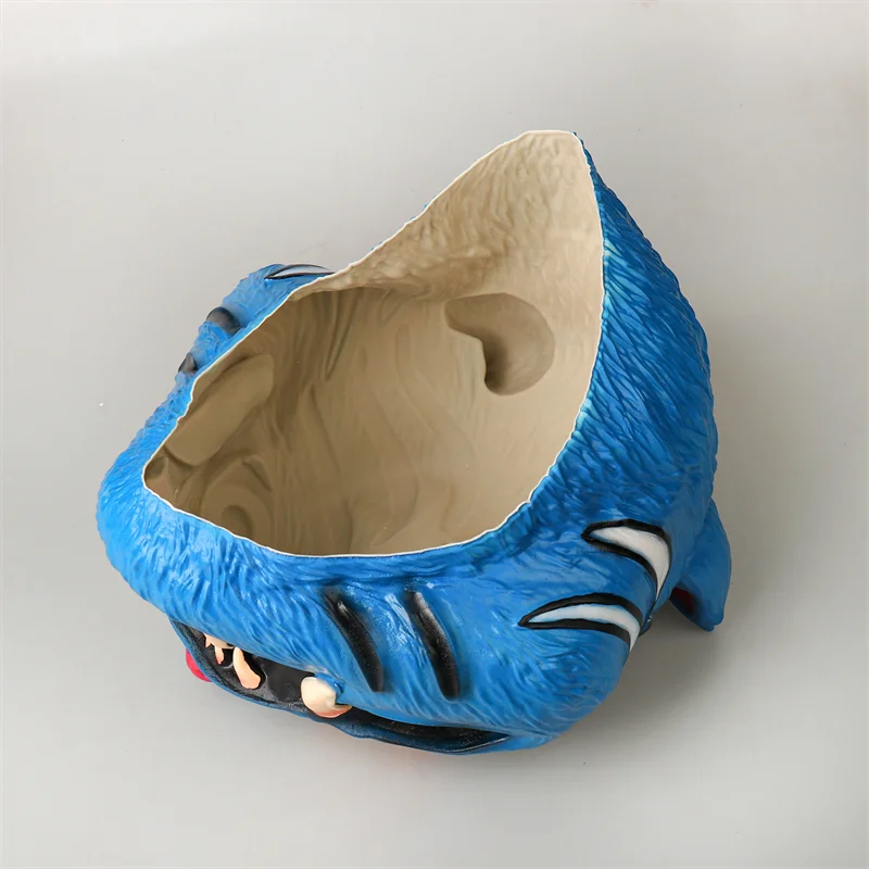 ديربي النمر تأثيري قناع الكبار للجنسين اللاتكس ازياء أقنعة شيطان الصيادين خوذة لكامل الوجه هالوين كرنفال الدعامة