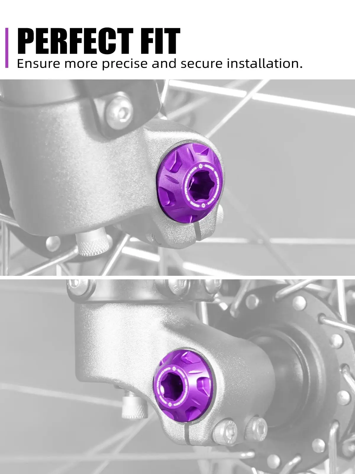 AliExpress NICECNC For Surron Light Bee X Front Wheel Axle Bolt Screws For Sur-Ron Light Bee S L1E For Segway X160 X260 Electric Dirt Bike