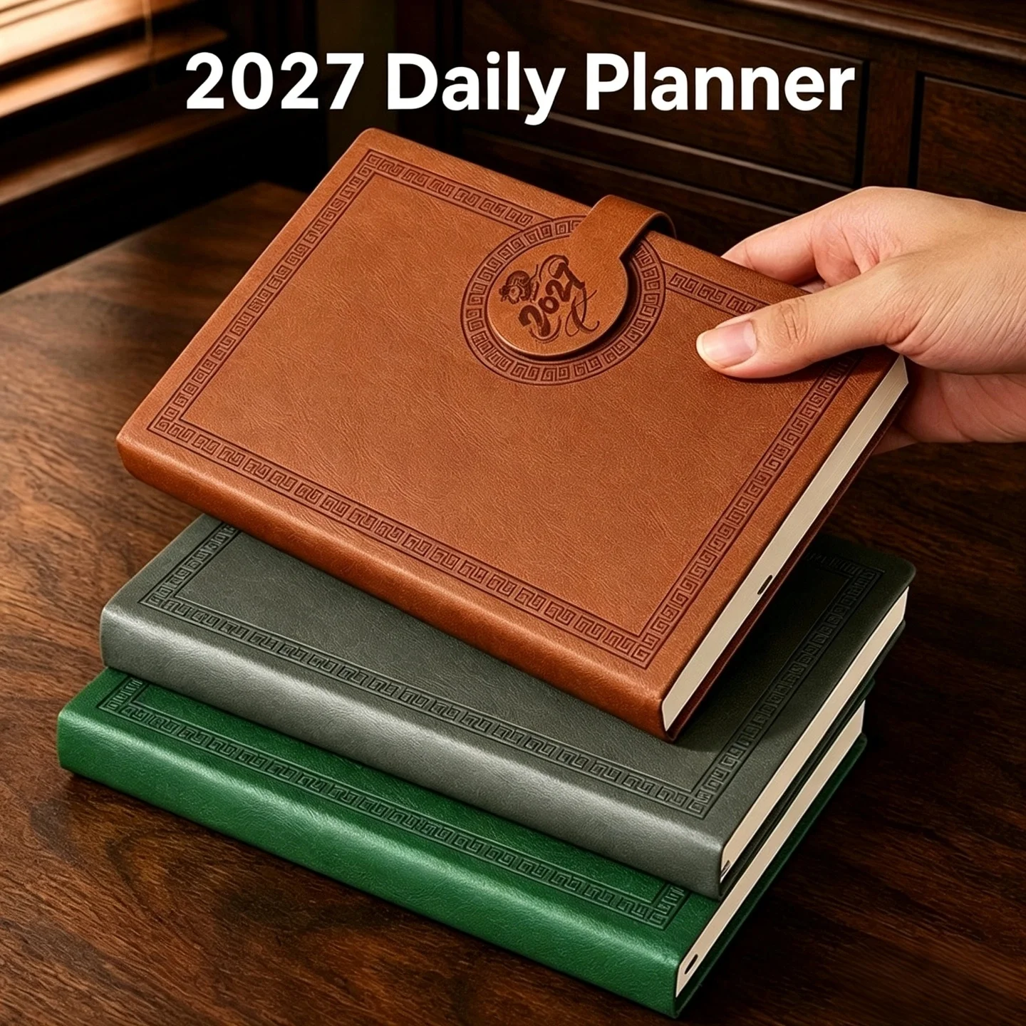 Agenda Diaria Premium de Cuero - Journal Leather Hardcover reseña y precio