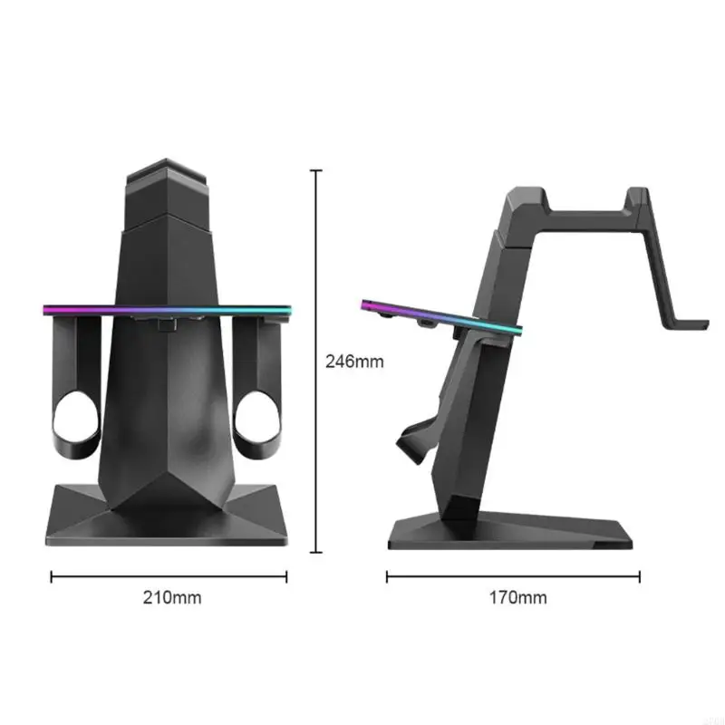 270B Headset Laying Dock met licht oplaadstation voor 3s headset