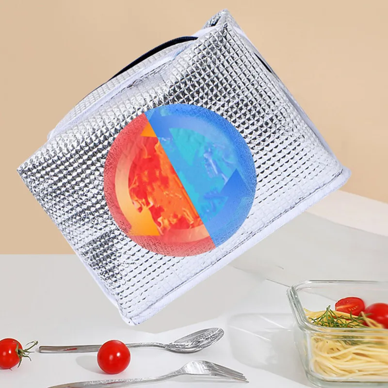 Cartoon Insulated Bento Box Thermal Bags for Lunch Reusable School Work Picnic Food Storage Pouch Women Kids Lunchbox Cooler Bag