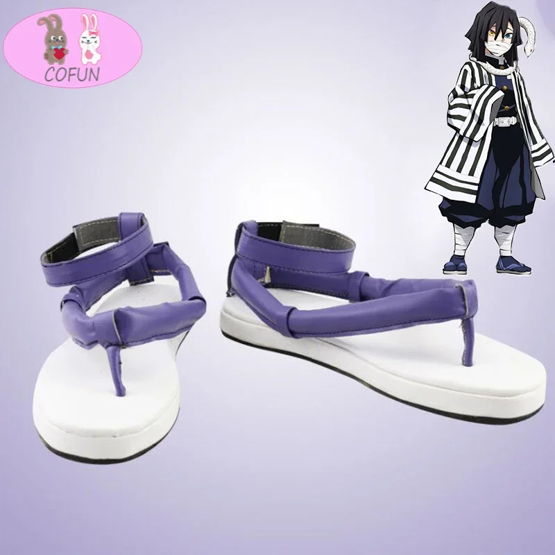 

COFUN Anime Kimetsu no Yaiba Cosplay Shoes Boots Iguro Obanai Cosplay Shoes Kimetsu No Yaiba Cosplay Shoes