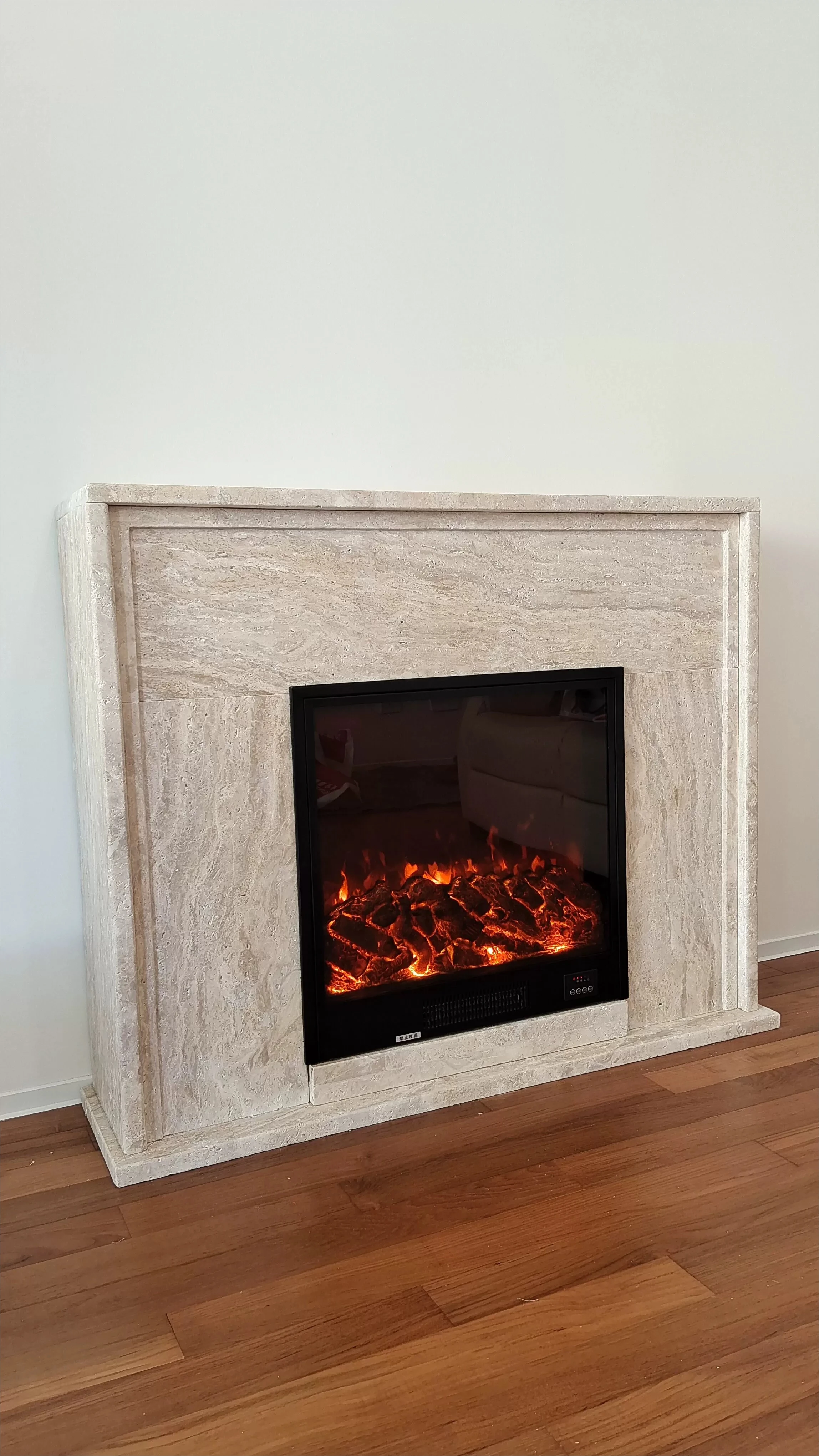 

Imitation marble fireplace American retro stone fireplace mantel decorative cabinet travertine fireplace