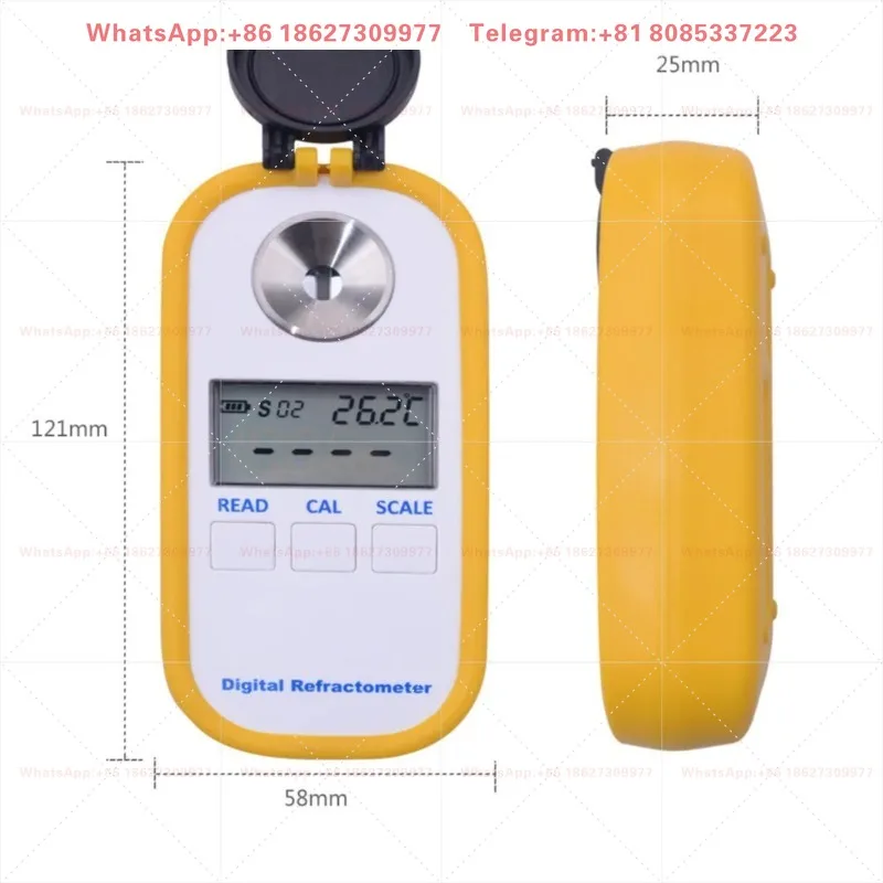 DR402 digital beer concentration meter hydrometer wort hydrometer sugar meter refractometer