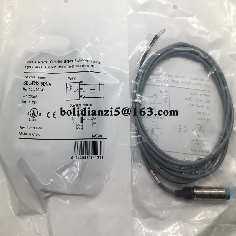 New proximity switch sensor   SBL-R12-2DNA    SBL-R12-5DNA     SBL-R12-5DPA    SBL-R18-10DLA    In stock