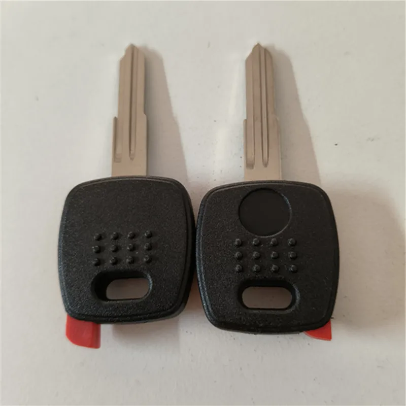 

10 шт. сменный брелок-транспондер без чипа NSN11, необрезанное лезвие, подходит для Nissan A32, чехол для автомобильного ключа