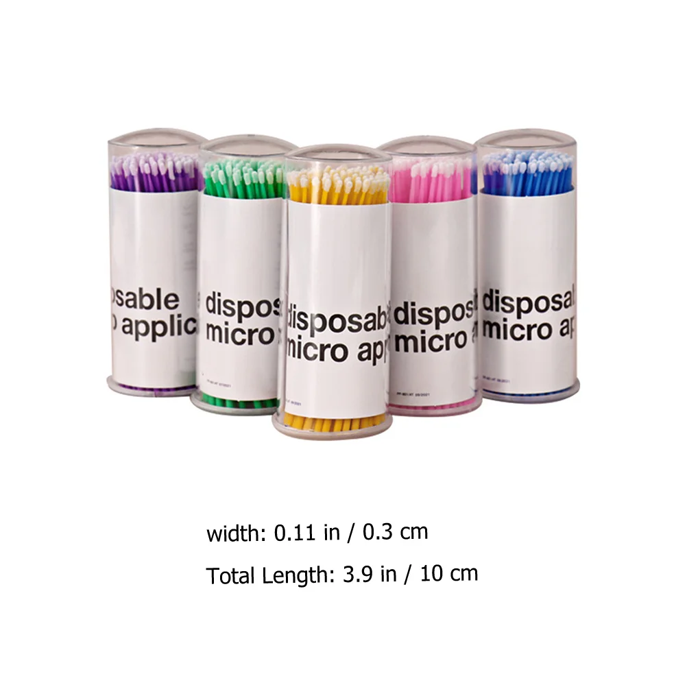 

Тампон для чистки ресниц, одноразовая микро-аппликатор, кисть, микрокисти для наращивания, инструменты для макияжа, профессиональное домашнее использование