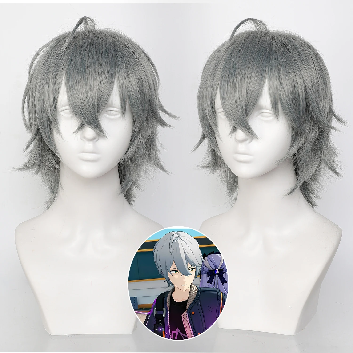 Anime Wig Wise Cosplay Wigs Zenless Zone Zero Game Roleplay wig Synthetic Wig Anime Party Masquerade Carnival Cospaly Daily