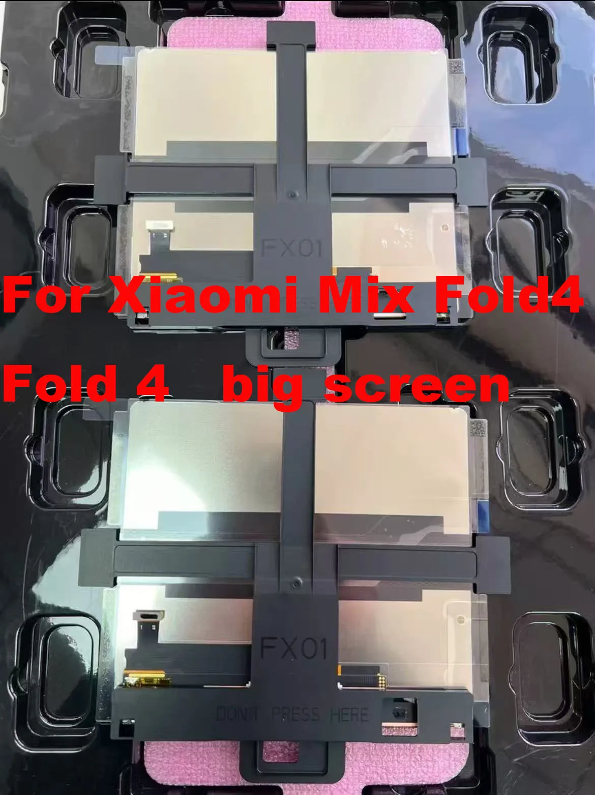 7.98 "AMOLED Origineel Opvouwbaar Scherm Voor Xiaomi Mix Fold 4 LCD Display Touch Screen Digitizer Vergadering Voor Xiaomi Mix Fold4 LCD