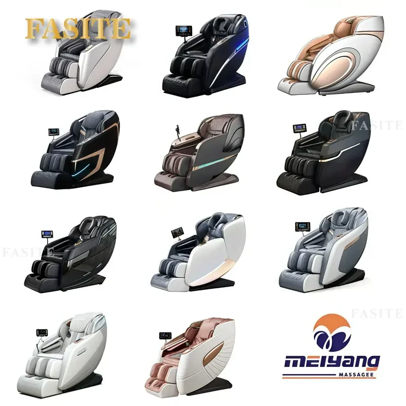 For Electric Massage Chair 4D Manipulator SL Guide Rail Space Capsule Intelligent AI Automatic Sofa Full Body Relaxation Home