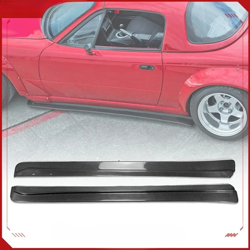 Applicable for Miata Mazda MX5 NA Car Modification Carbon Fiber Skirt Bottom Plate FD Side Scoop Addition