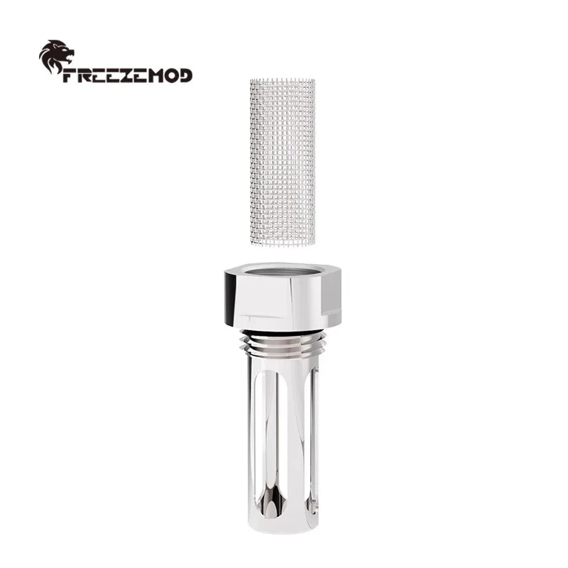 FREEZEMOD Water Cooling Filter, Reservoir Built-in For Medical & Industrial Cooler Impurity Filtering 30 Mesh, GLQ-CNZ