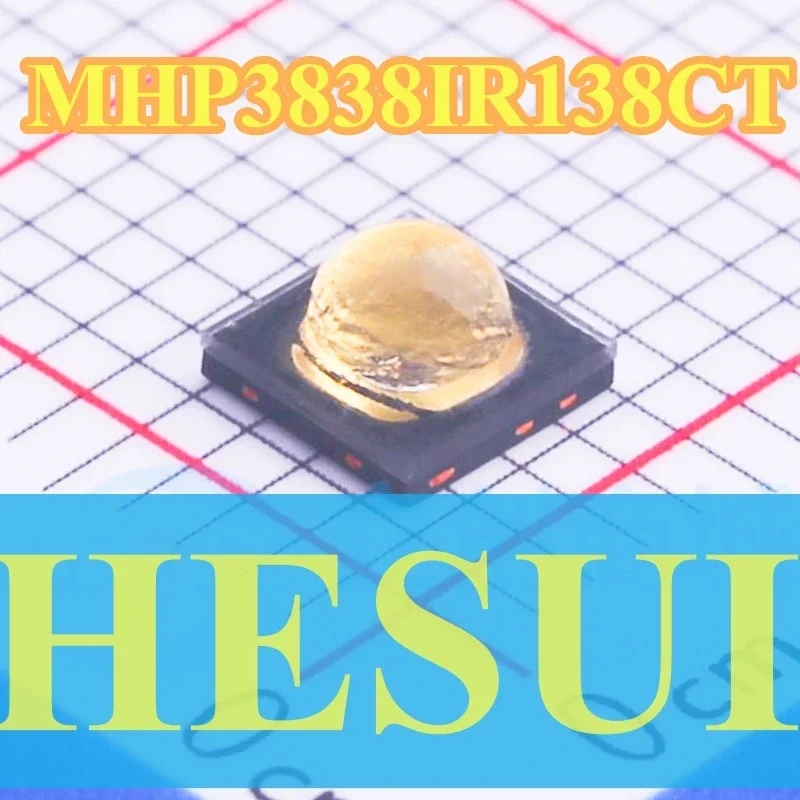 1/10PCS Infrared transmitting tube MHP3838IR138CT Original  SMD-3P 3.8x3.8mm