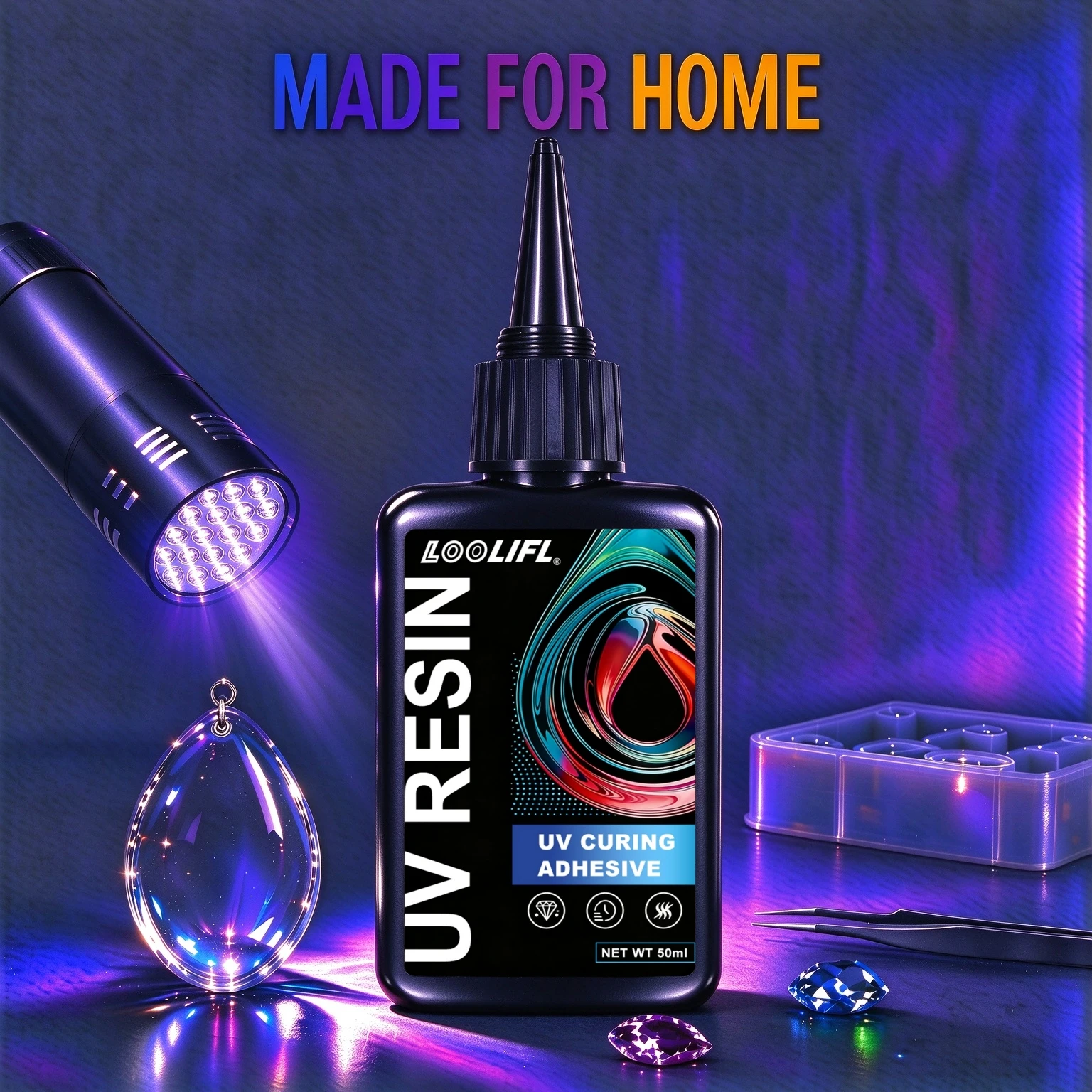 50G/100G/150G/200G UV-härtende – Liquid Uv Glue Kit Bewertung und Preis