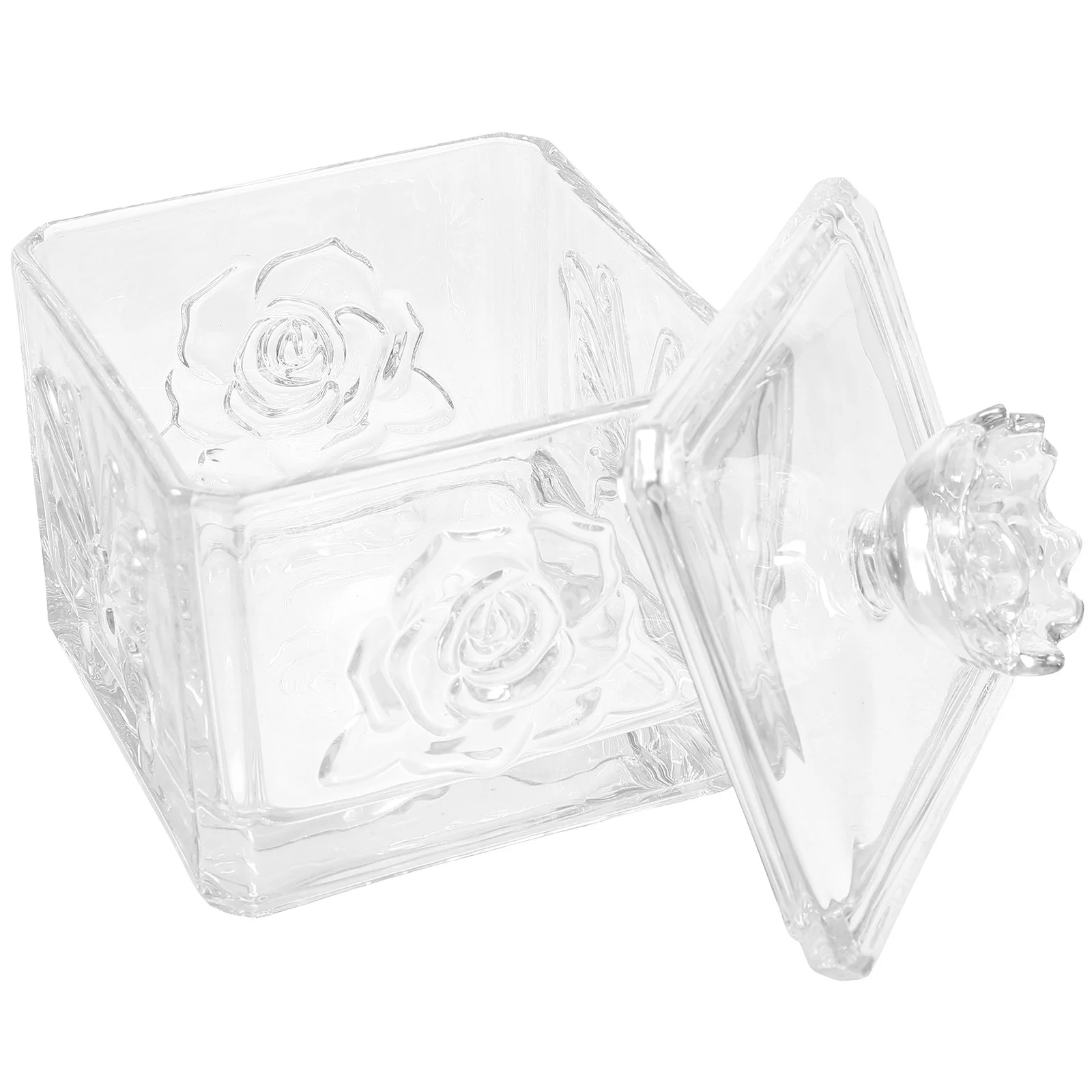 

Large Capacity Glass Sealed Jar Food Storage Box for Tea Candy Dried Food Airtight Moisture Proof Container Glass Sealed Jar