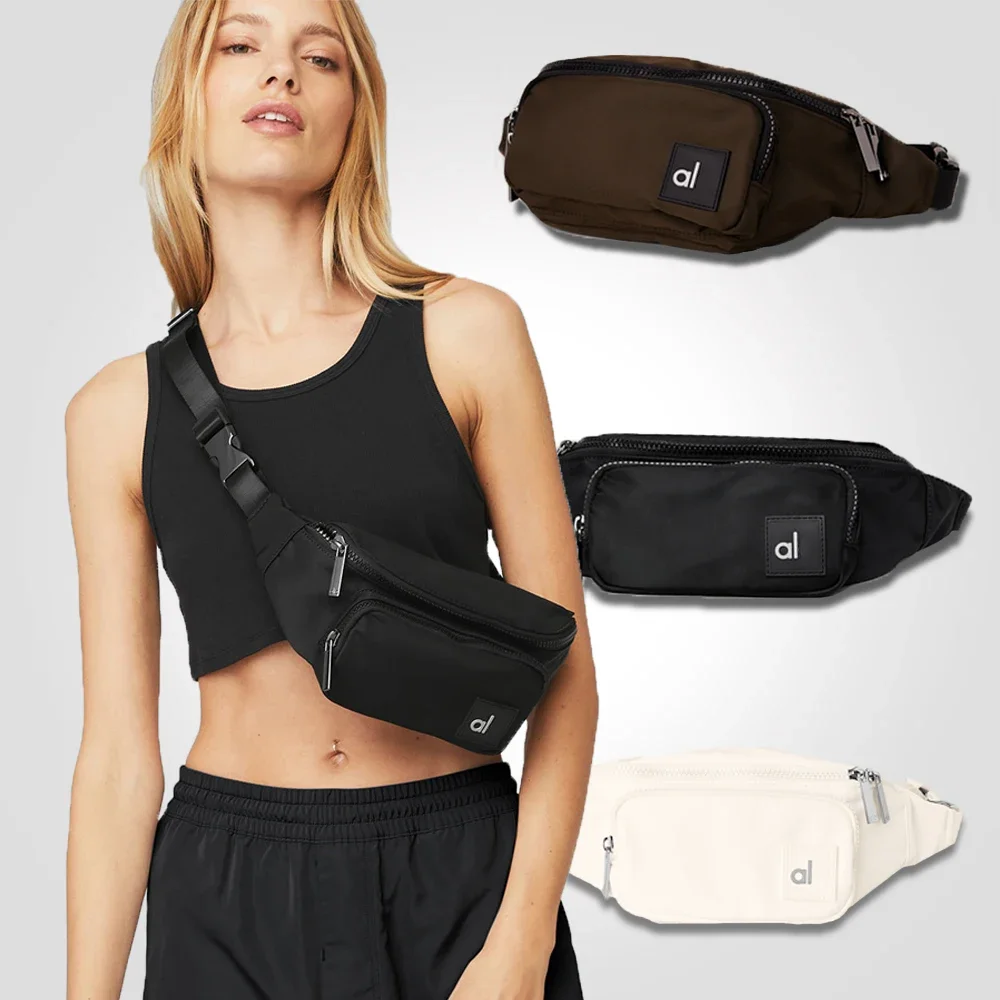 Yoga exploradora Fanny Pack para mulheres, bolsa de peito, bolsa de ombro, estilingue para academia, portátil, estilo casal, esporte casual