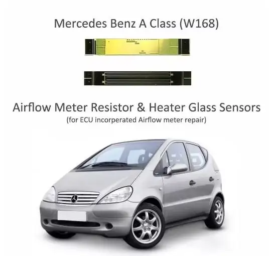 For Mercedes A-class W168 VDO Airflow Resistor & Heater (for inside of ECU / airflow meter) / Rh & Rt Sensor