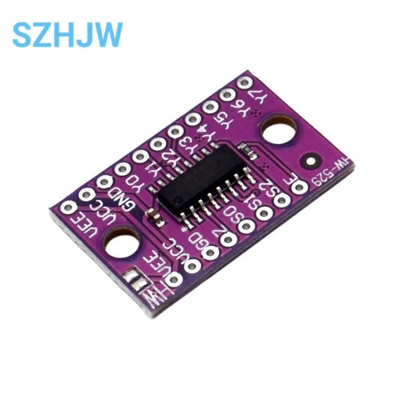 74HC4051 8 Channel Analog Multiplexer Selector Module Multiplexers Distributor Resolver For Arduino