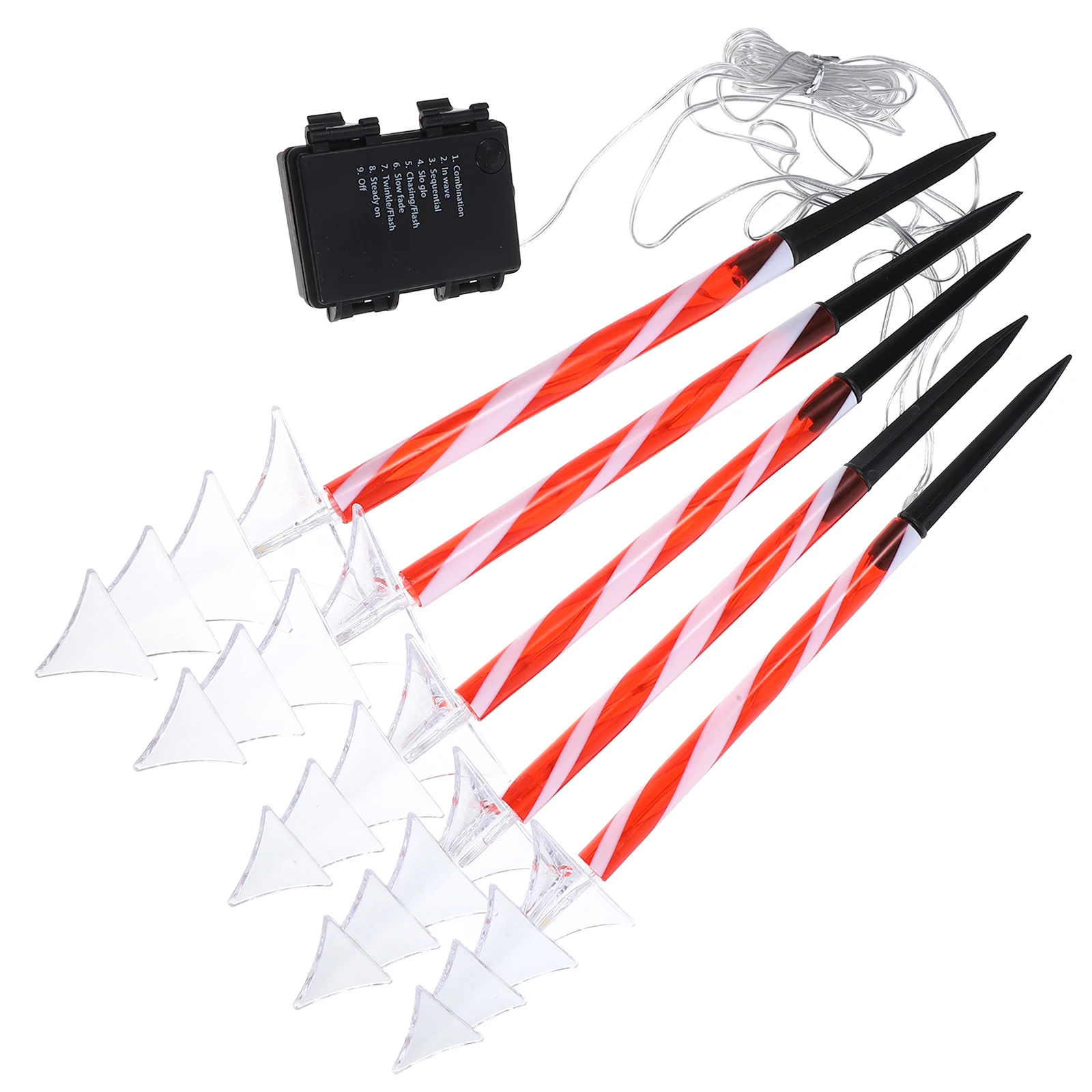 

Christmas Tree Lights for Road Decorations Garden Outdoor Ground Stakes Lignting