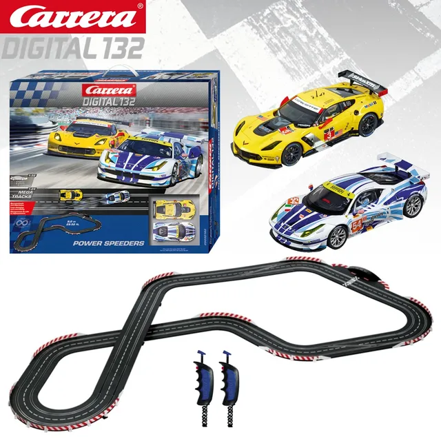 Carrera Slot Car Digital132 Set 30031 Retro Grand Prix / 30180 DTM
