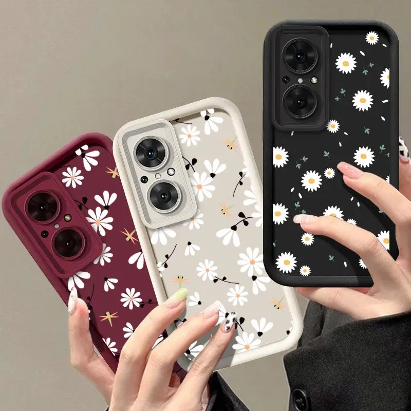 Nova 9SE Fallen Flowers New Sky Eye Phone Case For Huawei Nova 9S 9 6SE 7i 9Pro Y6 Y70 Y5P Y6Pro Y7A Y9A Y90 Y91 Y7 PRIME Cover