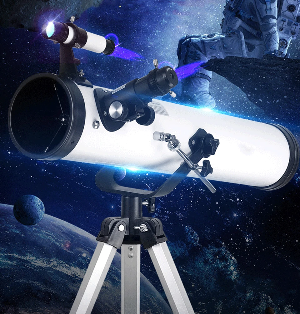 

Telescope Astronomic Professional Zoom 875 Times HD Night Vision Deep Space Star View Moon Meteor Shower 1.25 Inch New Upgrade