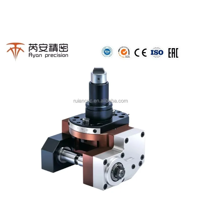 Precision Gear Hobbing Live Tool Holder BMT40 BMT45 BMT55 VDI Turning Milling Cnc Lathe Metal Machining Spur Gears