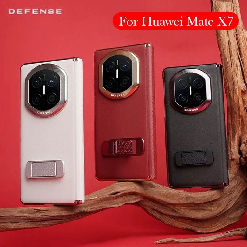 

DEFENSE Case For Huawei Mate X7 Luxury Bracket Back Cover Case for HUAWEI MATE X7