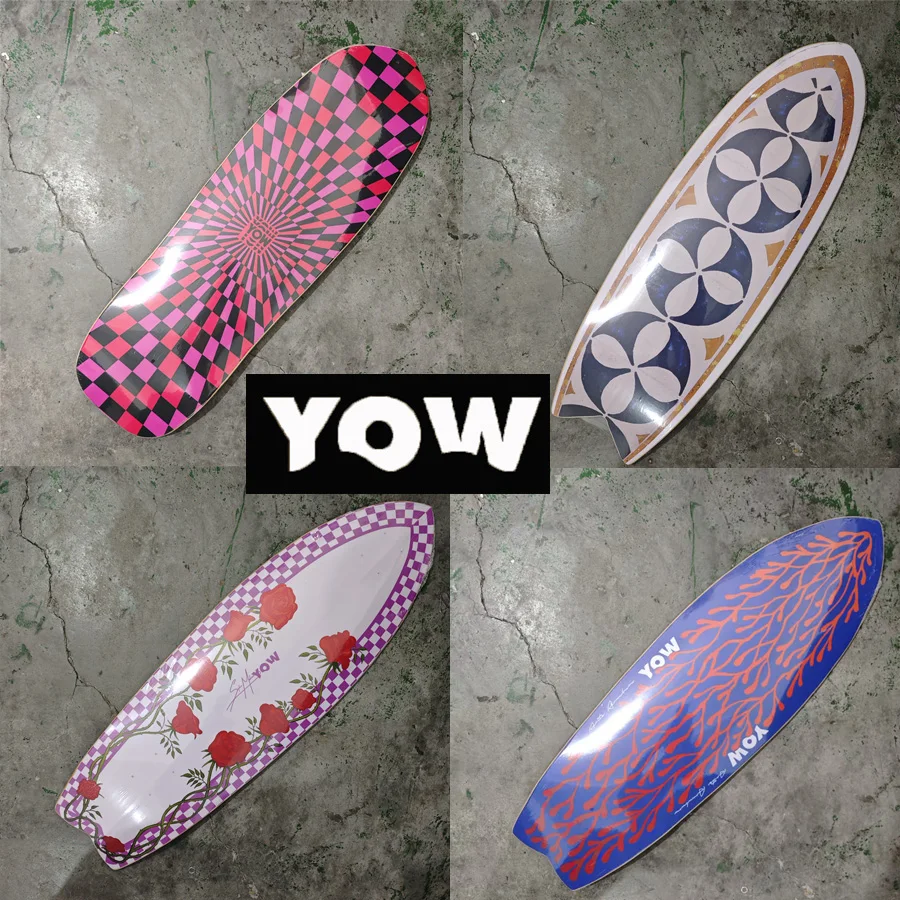 Долги для скейтборда YOW Land Surf, только 31 ~ 32,5 дюйма, полный канадский клен, материал хорошего качества