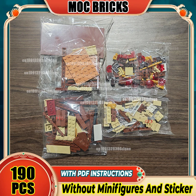 Novo Conjunto de Blocos de Montar MOC: Caixa de Troféu Deslizante, Tecnologia Modular, Peças de Construção, Modelo Dexter, Presentes, Brinquedos, Kits DIY para Montagem