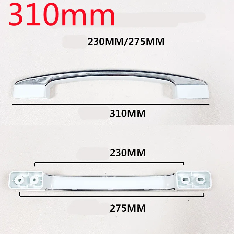 Length 280 / 310 mm Refrigerator ABS Plastic Handles  General Commercial Refrigerated Cabinet Freezer  Door Handle