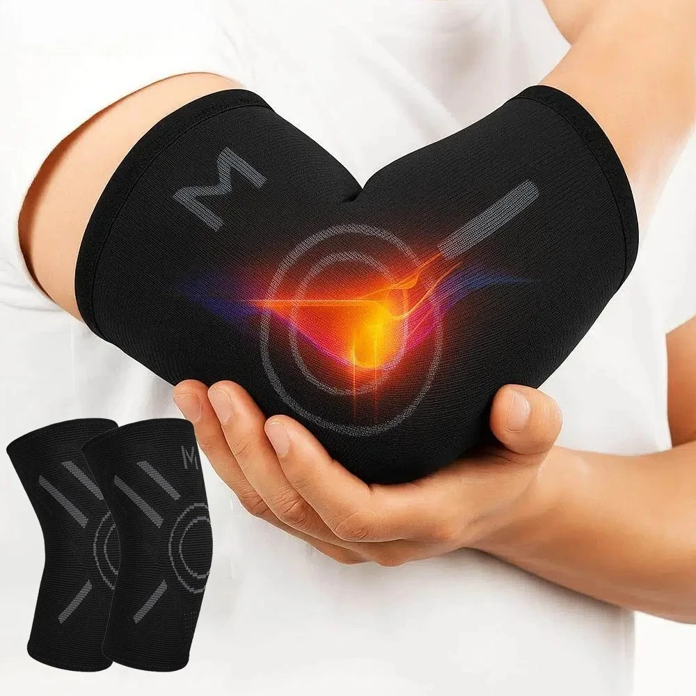 

1PCS Tennis Elbow Brace Compression Sleeve - Pain Relief for Tendonitis - Stabilizing Arm Support for Workouts & Sports - Unisex