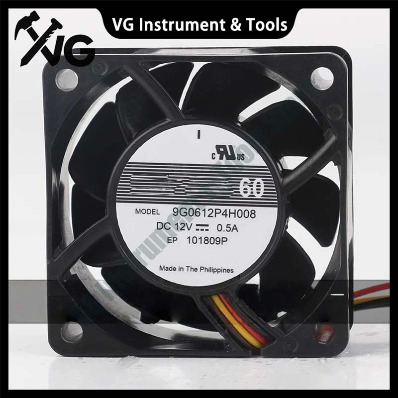 New For original 60mm 9G0612P4H008 6025 12V 0.50A 4-wire projector dedicated cooling fan