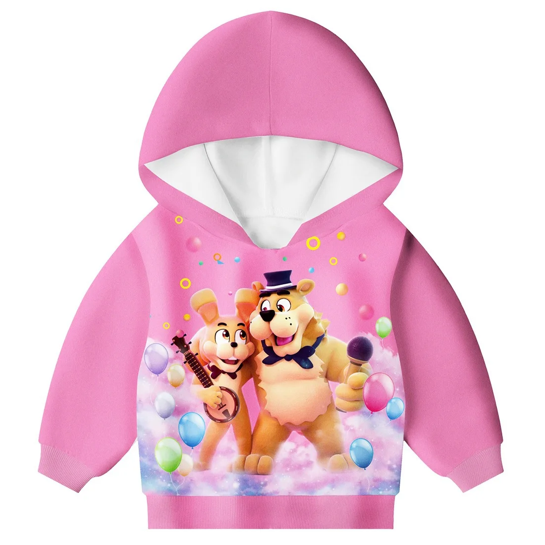 Classic Animation Hoodie with Baby Toddler Autumn and Winter Hooded Sweatshirt for Boys and Girls