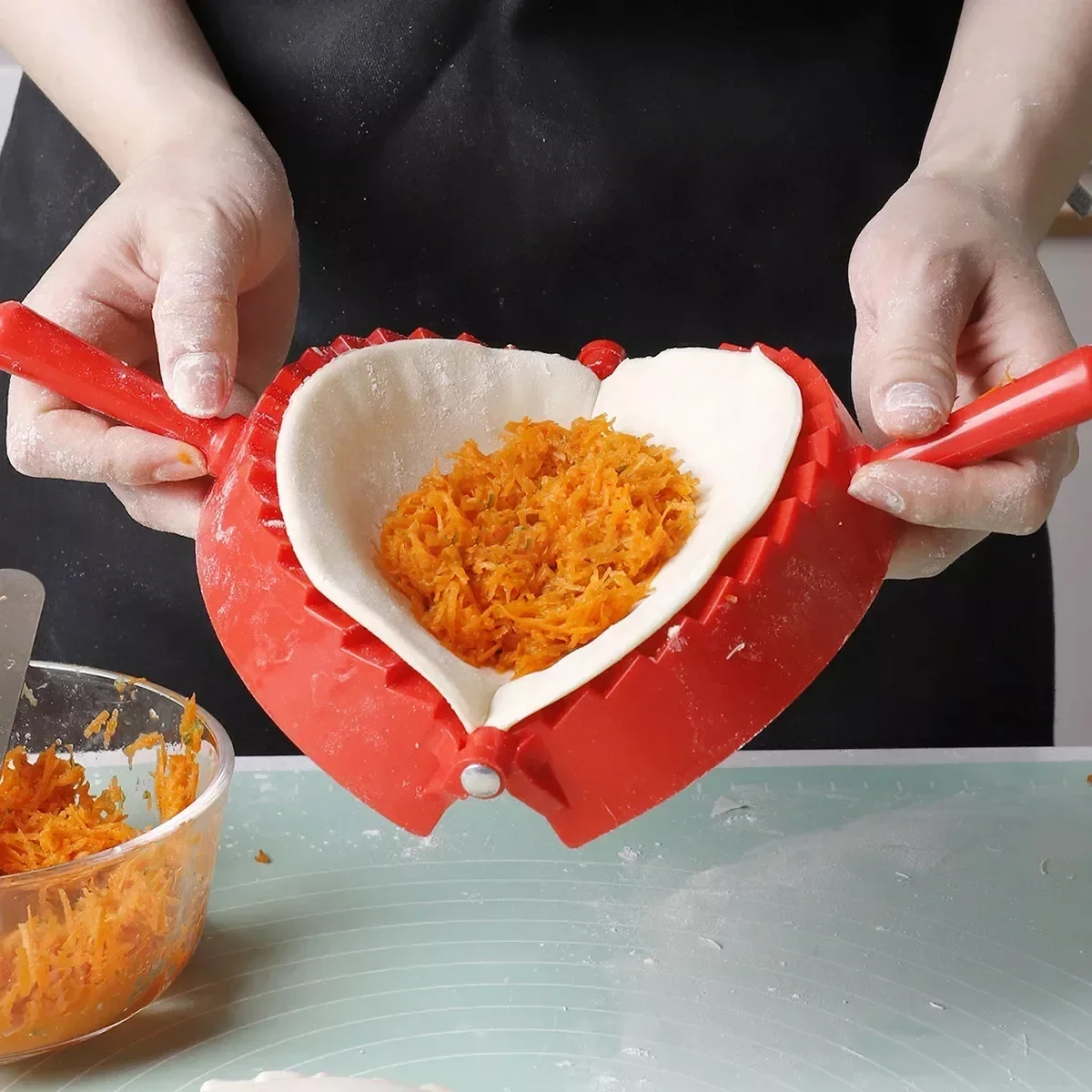 Stampo per gnocchi pinze per gnocchi di pasta pressate a mano accessori da cucina utensili per pasticceria da cucina stampi per torte Wonton fai da te Maker Bakeware Bar