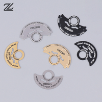 1pc NH35 Movement Watch Movement Parts NH35 To 4R35B Rotor To 4R36A Movement Automatic Hammer Patch Metal Sheet Lettering Rotor
