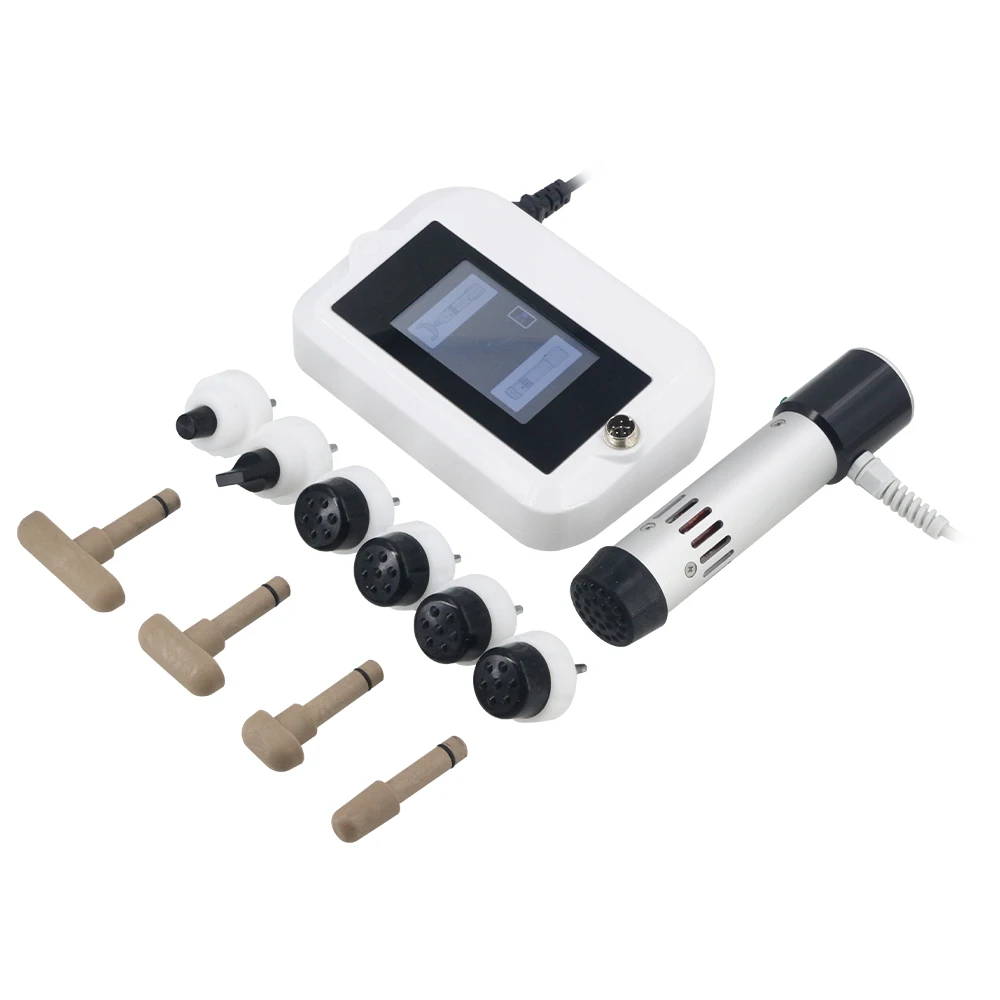 Diskon Besar 2025 Mesin Terapi Gelombang Kejut Fisioterapi 300MJ untuk Perawatan ED Pijat Pereda Sakit Punggung Pegangan Baru Pemijat 2 In 1