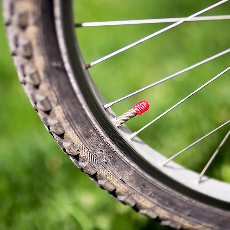 Universal Car Valve Cap Plastic Wheel Tire Air Stem Cover Black Red Blue Dust Tyre Valve Caps for Car Motorcycles Bike Bicycle