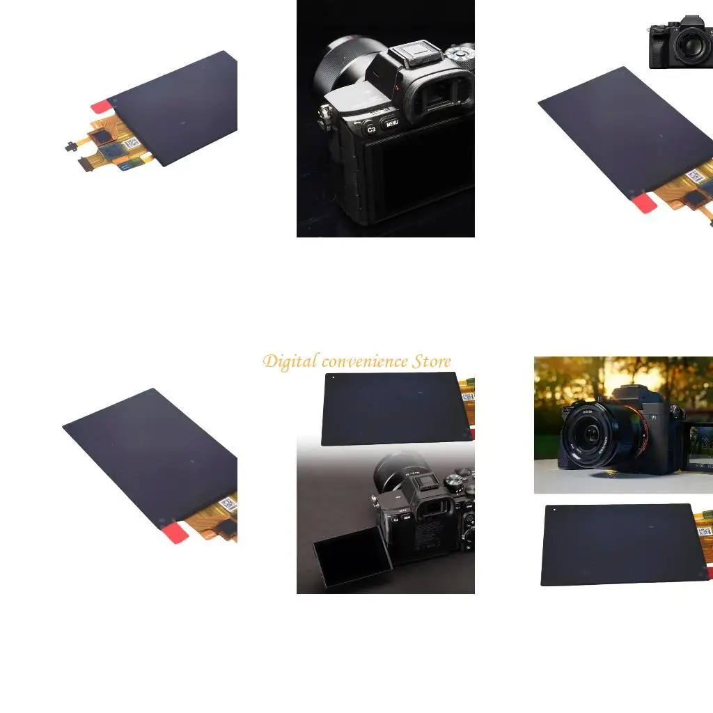 

97QA ЖК-экран высокого разрешения с подсветкой для камер A7M4 A7IV Легко экранирует профессиональную панель