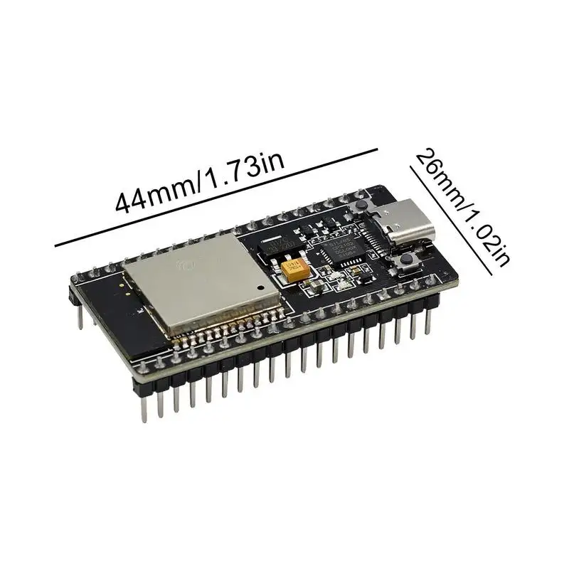 Placa de desarrollo Esp32 de 38 y 30 Pines, módulo tipo C, WiFi inalámbrico, Bluetooth, placa de doble núcleo de potencia ultrabaja, Esp32 Cp2102