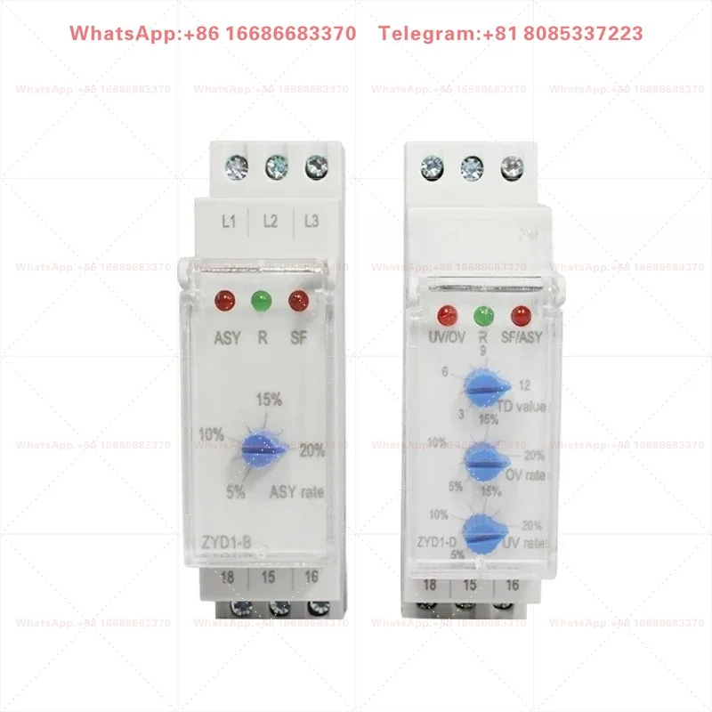 Zhuoyi ZYD1-B-D Phase Sequence Protector Elevator Water Pump 380V Three Phase Interruption Sequential Electrical RD6 XJ3 12