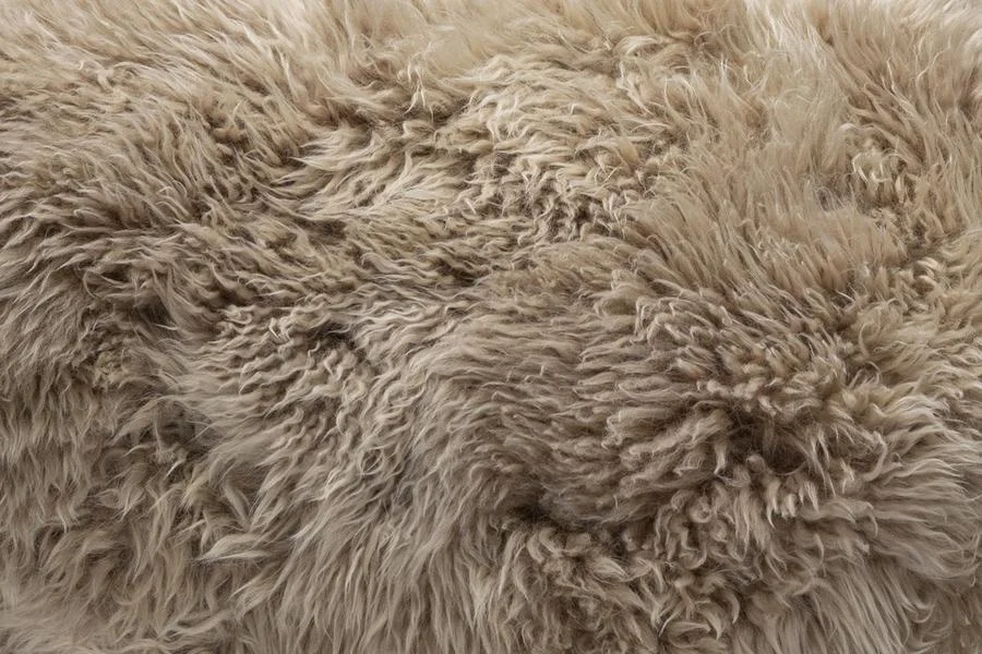 Extra Long Wool Faux Fur 60-80mm Bean Bag Chair Lazy Sofa For Indoor Use