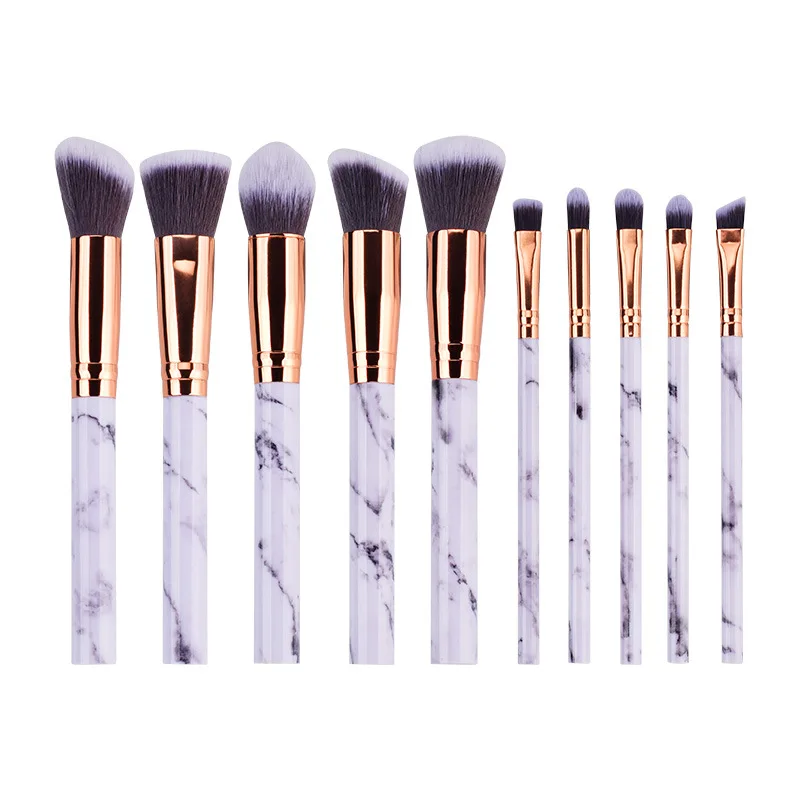 10PCS Makeup brush Portable Beauty Utility Brushes